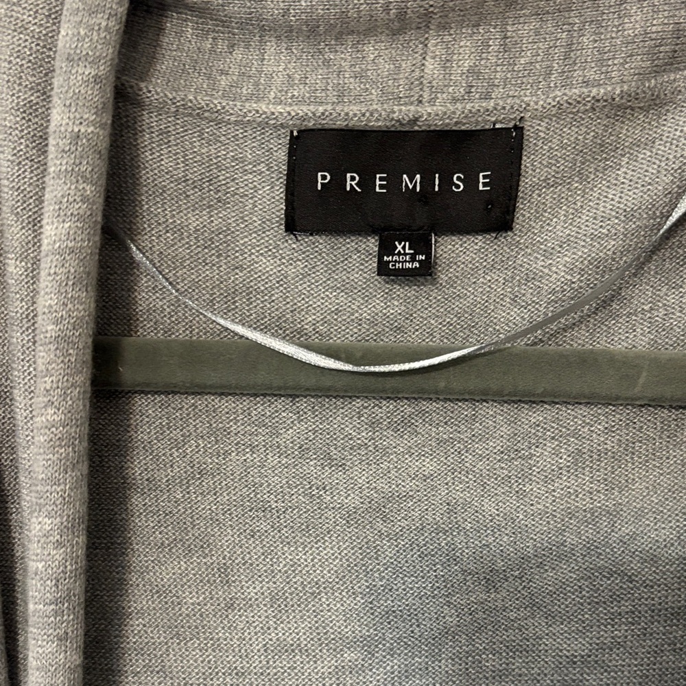 Premise Heather Gray Knit Top XL